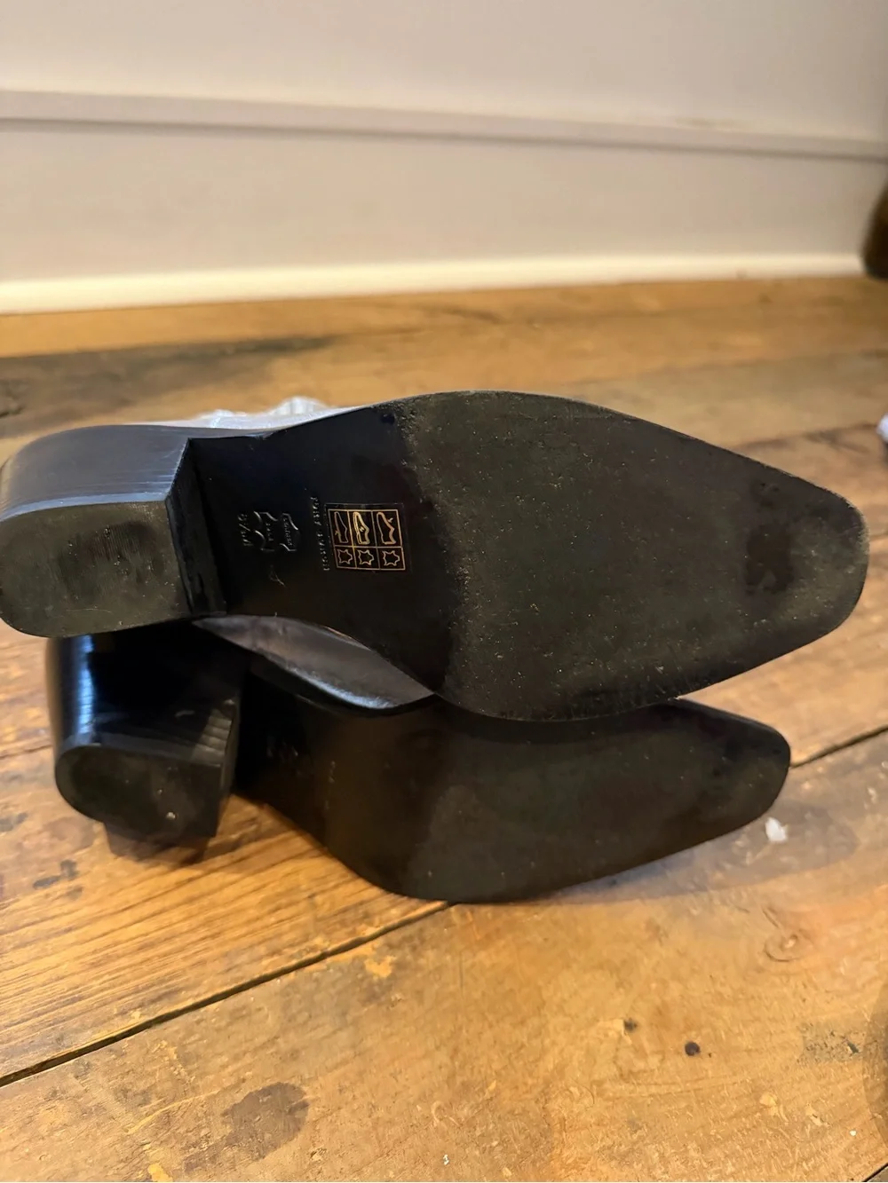 Tory Burch Metallic Silver Leather Chukka Boots